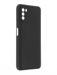 Чехол Alwio для Xiaomi Poco M3 Soft Touch Silicone Black ASTXPM3BK