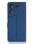 Чехол DF для Tecno Pova 5 4G Blue tFlip-30