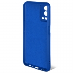 Чехол DF для Oppo A55 4G Silicone Blue oOriginal-15