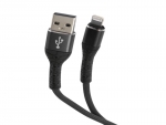 Аксессуар mObility USB - Lightning 3А Black УТ000024540