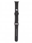 Аксессуар Ремешок mObility для APPLE Watch S3 / S4 / S5 SE / S6 38-40mm Black УТ000027893