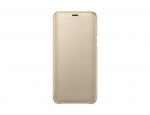 Чехол Samsung Wallet Cover J6, золотой