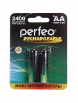 Аккумулятор AA - Perfeo 2400mAh (2 штуки) PF AA2400/2BL PL