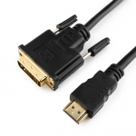 Аксессуар Gembird Cablexpert HDMI-DVI 19M/19M 7.5m Single Link Black CC-HDMI-DVI-7.5MC