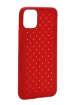 Чехол Krutoff для APPLE iPhone 11 Pro Max Silicone Red 12129