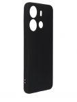 Чехол Neypo для Tecno Spark Go 2023 / Pop 7 Soft Matte с защитой камеры Silicone Black NST59278
