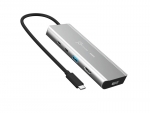 Хаб J5create USB-C PD 3.0/USB-C/HDMI 4K/DisplayPort/USB-A 3.2 Gen. 2 JCD401