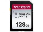 Карта памяти 128Gb - Transcend SDC300S SDXC Class10 UHS-I U3/V30 TS128GSDC300S