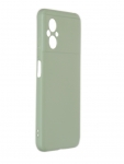 Чехол DF для Poco M5 Silicone Light Green poCase-11