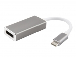 Аксессуар Адаптер Barn&Hollis Type-C - Display Port для APPLE MacBook Grey УТ000022785