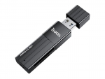 Карт-ридер Hoco HB20 USB 3.0 Black
