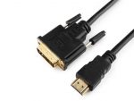 Аксессуар Gembird Cablexpert HDMI-DVI 19M/19M Single Link 0.5m Black CC-HDMI-DVI-0.5M