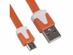 Аксессуар Liberty Project USB - MicroUSB 1m Orange R0003925