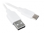 Аксессуар Gembird Cablexpert Classic 0.2 USB 2.0 AM/Type-C 1m White CCB-USB2-AMCMO2-1MW