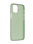 Чехол Luazon для APPLE iPhone 12 mini Plastic Transparent Green 6248012