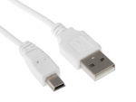 Аксессуар Luazon MiniUSB - USB 0.5m White 2989508