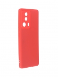 Чехол iBox для Xiaomi 13 Lite с защитой камеры и подложкой Silicone Red УТ000033757