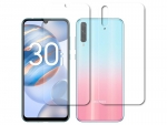 Гидрогелевая пленка LuxCase для Honor 30i 0.14mm Front and Back Transparent 86963