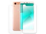 Гидрогелевая пленка LuxCase для Oppo A83 0.14mm Front and Back Transparent