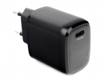Зарядное устройство Gembird Cablexpert USB Type-C PD20W QC3.0 Black MP3A-PC-30