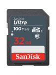 Карта памяти 32Gb - SanDisk Ultra SDHC Class 10 UHS-I SDSDUNR-032G-GN3IN