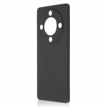 Накладка Zibelino для Honor X9a 5G Soft Matte с микрофиброй Black ZSMF-HON-X9A-BLK