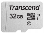 Карта памяти 32Gb - Transcend 300S MicroSDHC Class 10 UHS-I TS32GUSD300S