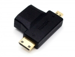 Аксессуар KS-is 2в1 HDMI F - Micro D HDMI/Mini C HDMI M KS-361