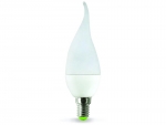 Лампочка ASD Свеча на ветру Standard LED E14 7.5W 160-260V 3000K 675Lm Warm Light 4690612004556