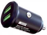 Зарядное устройство WIIIX 2xUSB 2.4A+1А UCC-2-43