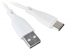 Аксессуар Gembird Cablexpert Classic 0.1 USB 2.0 AM/Type-C 1m White CCB-USB2-AMCMO1-1MW
