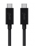 Аксессуар Belkin USB-C - USB-C 1m Black F2CU052bt1M-BLK