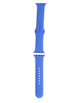 Аксессуар Ремешок mObility для APPLE Watch S3 / S4 / S5 SE / S6 42-44mm Silicone MB Blue УТ000027908