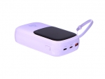 Внешний аккумулятор Baseus Power Bank Qpow Digital Display 20000mAh 20W Purple PPQD-H05