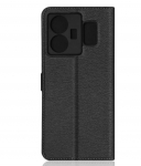 Чехол DF для Realme GT Neo 5 5G / GT3 Black rmFlip-43