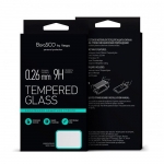 Закаленное стекло Full Cover+Full Glue BoraSCO Xiaomi Redmi Note 10 Черная рамка
