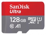 Карта памяти 128Gb - SanDisk Ultra MicroSDXC Class 10 UHS-I U1 A1 SDSQUA4-128G-GN6MN