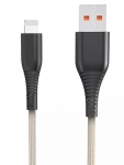 Аксессуар Jellico KDS-51 USB - Lightning 1.2m Gold