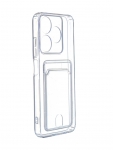 Чехол Neypo для Tecno Spark 10 / 10C Pocket Silicone с карманом Transparent ACS65651