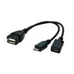 Аксессуар Gembird Cablexpert USB 2.0 OTG USBAF/MicroBM 15cm A-OTG-AFBM-04