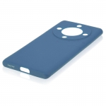 Накладка Zibelino для Honor X9a 5G Soft Matte с микрофиброй Blue ZSMF-HON-X9A-BLU