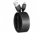 Аксессуар Hoco U23 Resilient USB - Lightning 92cm Black 6957531057246