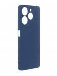 Чехол DF для Tecno Spark 10 Pro Silicone Blue tCase-20