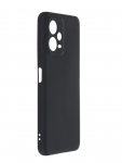 Чехол Neypo для Poco X5 / Xiaomi Redmi Note 12 5G Soft Matte с защитой камеры Silicone Black NST61071