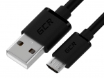 Аксессуар GCR USB - MicroUSB 50cm Black GCR-53608