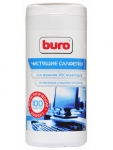 Салфетки влажные Buro 100шт BU-Tscreen