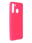 Чехол Innovation для Samsung Galaxy A21 Soft Inside Light Pink 19150