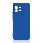 Накладка Silicon Microfiber DF для Xiaomi Mi 11 Синий