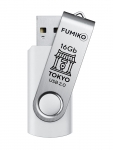 USB Flash Drive 16Gb - Fumiko Tokyo USB 2.0 White FU16TOWHITE-01 / FTO-23