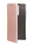 Чехол Innovation для Xiaomi Redmi K30 Book Silicone Magnetic Rose Gold 17086